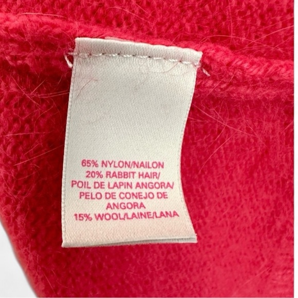 Gorgeous Victoria’s Secret Wool & Rabbit Hair Pink Soft Cozy Sweater-Size Large - Picture 3 of 9